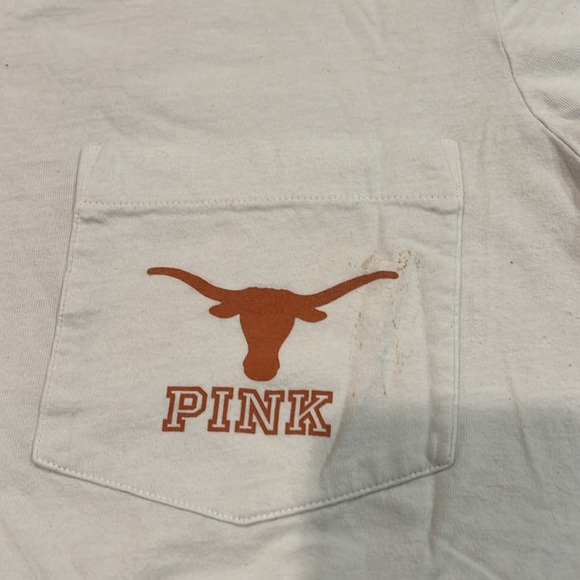 Victorias Secret PINK UT 🤘 University of Texas Tee - Picture 4 of 6